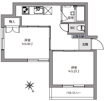 GSハイム代々木公園-間取り