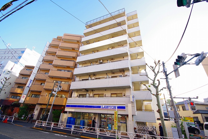 ライオンズマンション代々木第二_外観キャッチ