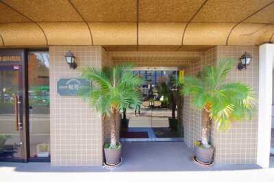 元代々木桜苑マンションエントランス