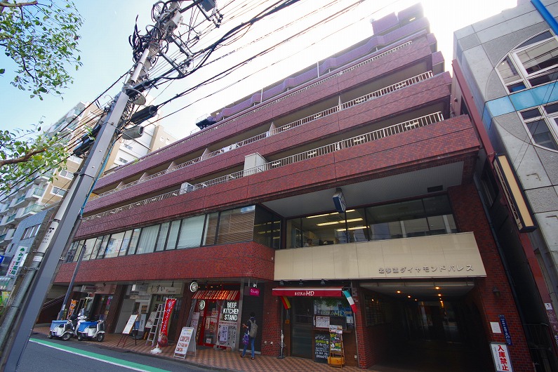 北参道ダイヤモンドパレス_外観アイキャッチ