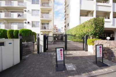 東建参宮橋マンション入口