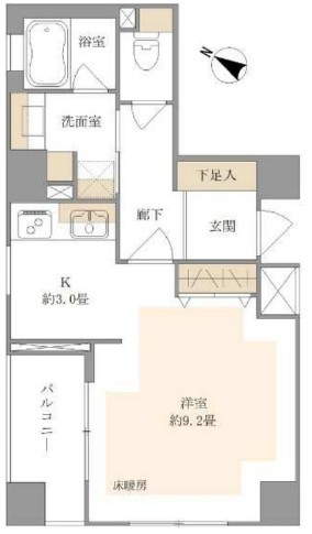 渋谷神山町レジデンス-間取り