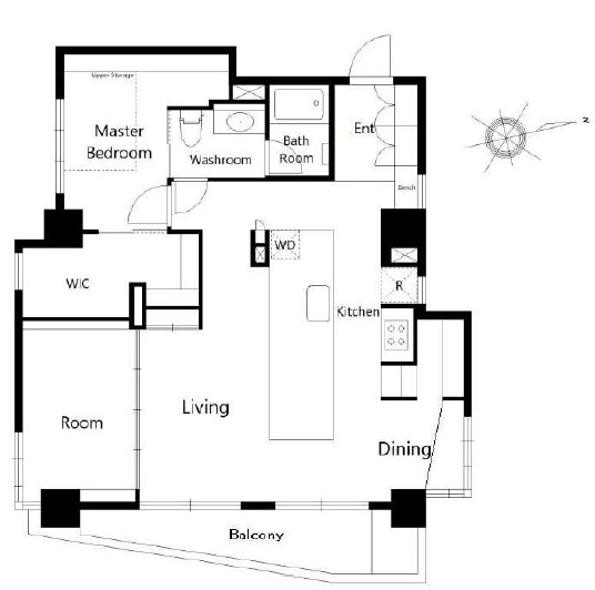 アーバンパレス代々木公園-間取り