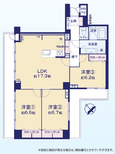 シェトワ代々木-間取り