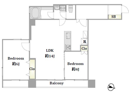 代々木いずみマンション-間取り