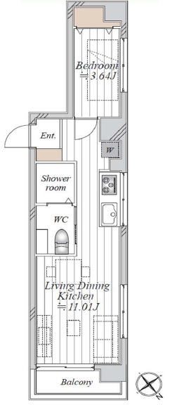 東高ペアシティ-間取り