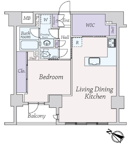 シテリオ渋谷・松濤-間取り