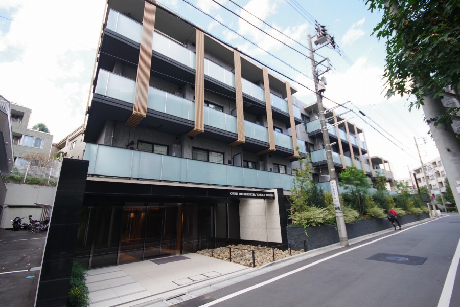 オープンレジデンシア代々木公園外観キャッチ