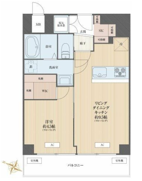 ドルミ代々木-間取り