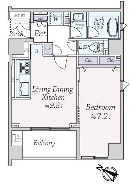 パークハウス渋谷山手-間取り