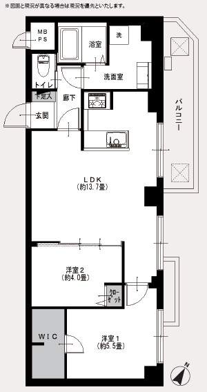 代々木公園ガーデニア-間取り